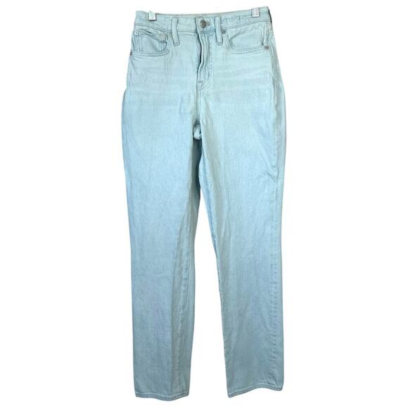 MADEWELL The Curvy Perfect Vintage Jean Chesthunt Wash Size 25 Light Wash - Picture 4 of 10